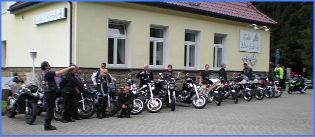 CBX550er in Reihe und Glied