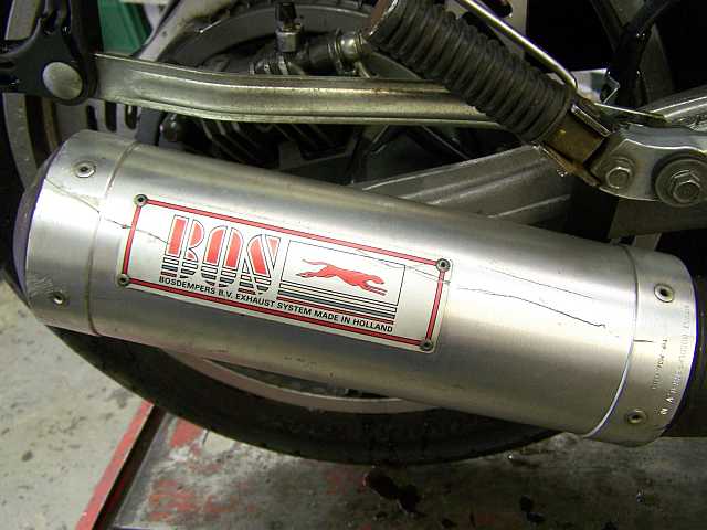 CBX550-BOS-Auspuff von Brazza aus Wegberg