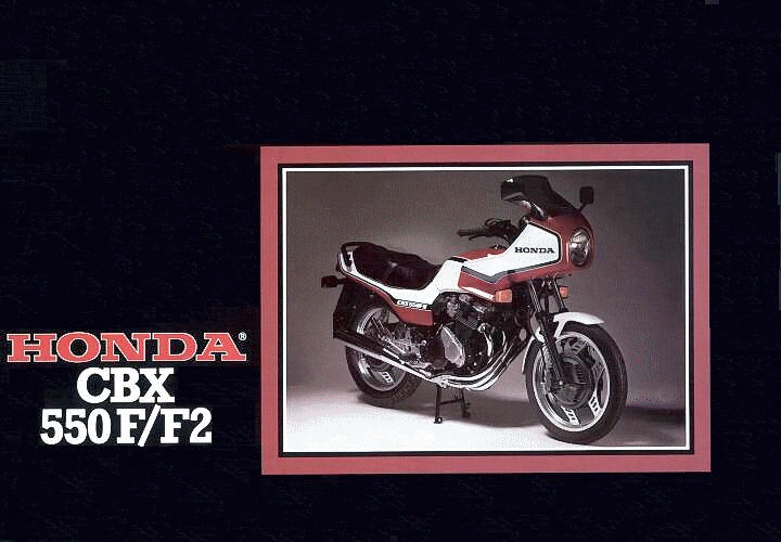 Für Honda CBX 550F/F2 Fan Schlüsselanhänger A-5714 